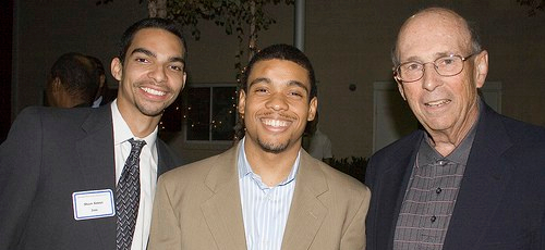 DeMatha Reunion - SK, Dan, John Moylan (Principal)
