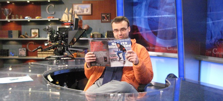 Adam at The Colbert Report