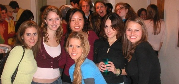 Tingting Turksi with WashU Friends