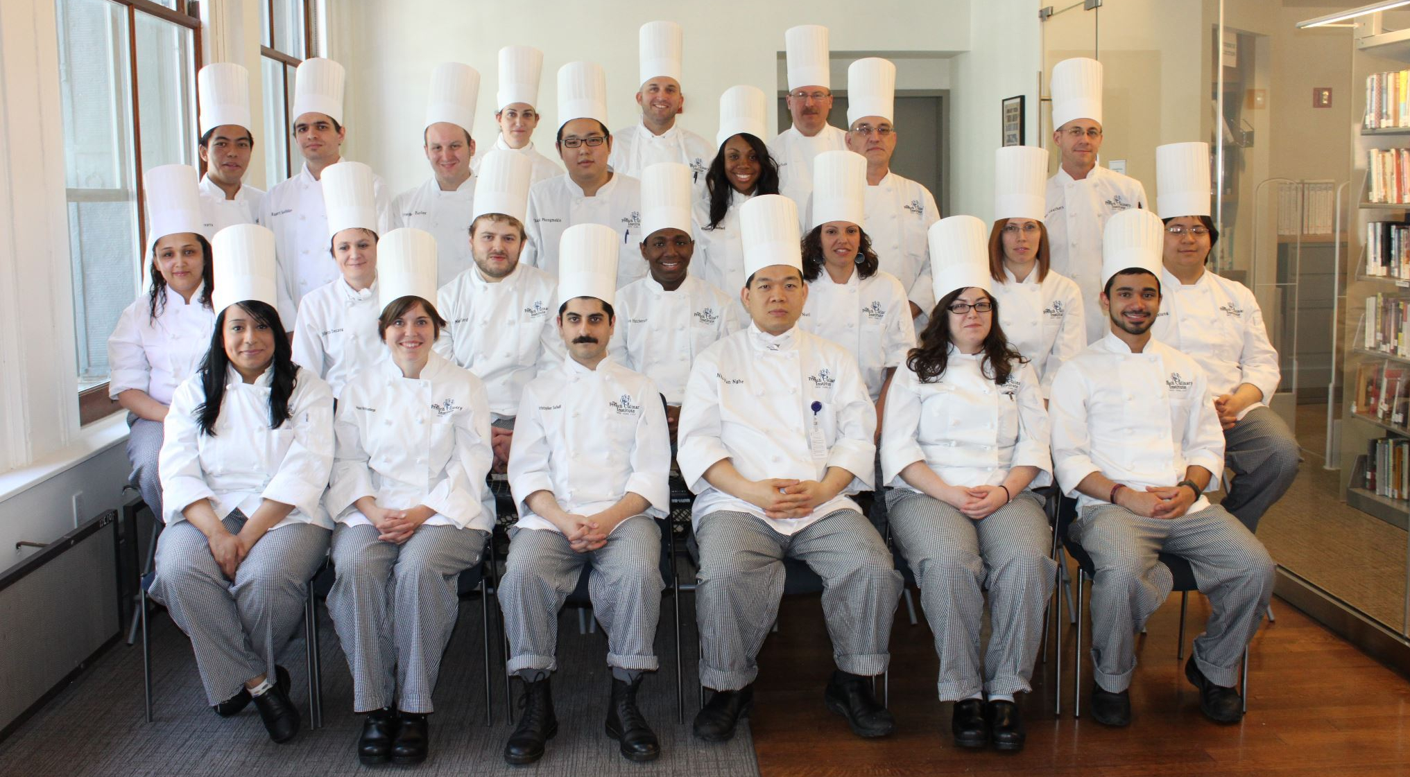 Aaron Hutcherson Culinary School Graduation Class