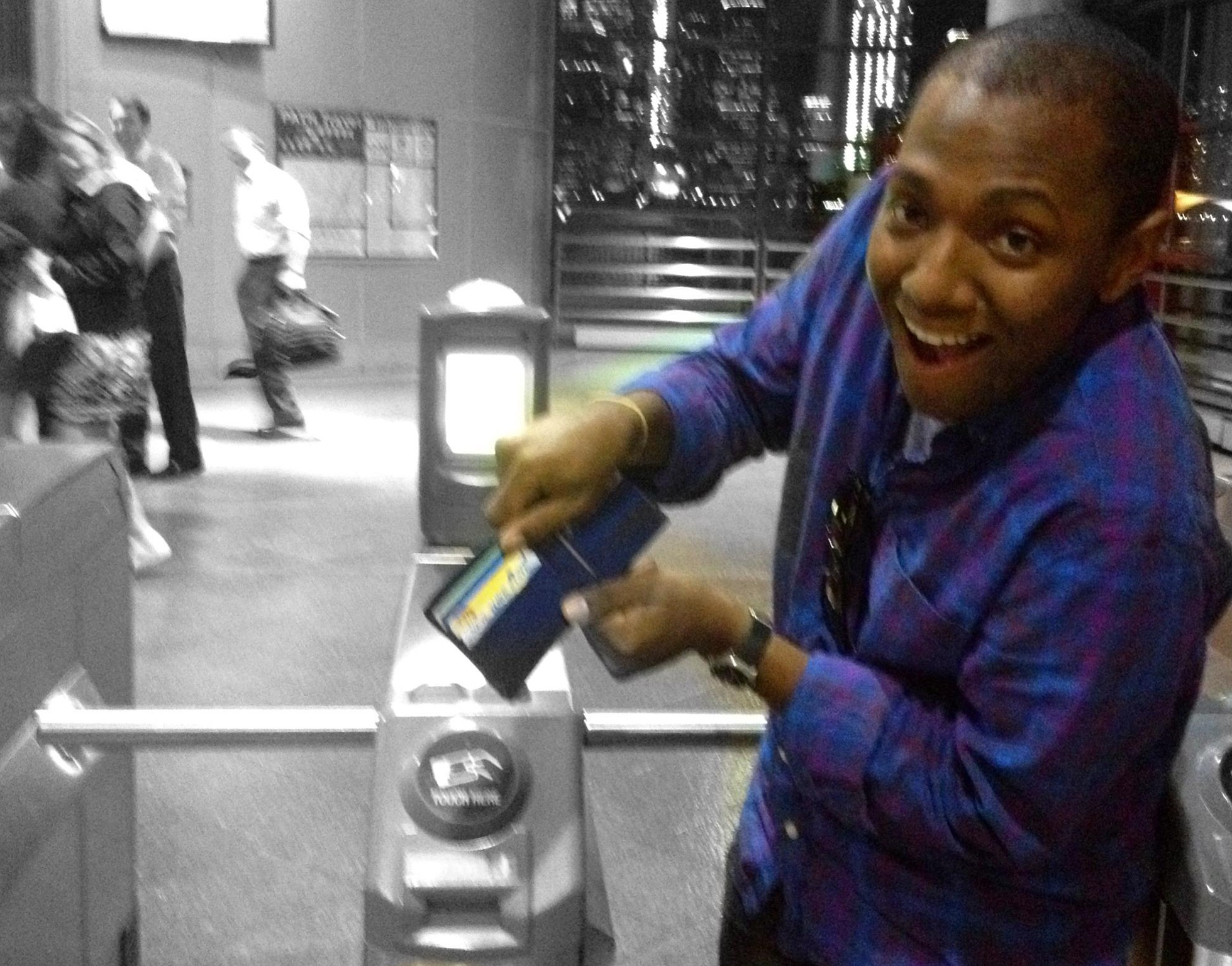 Aaron Hutcherson Last Day of Finance Job